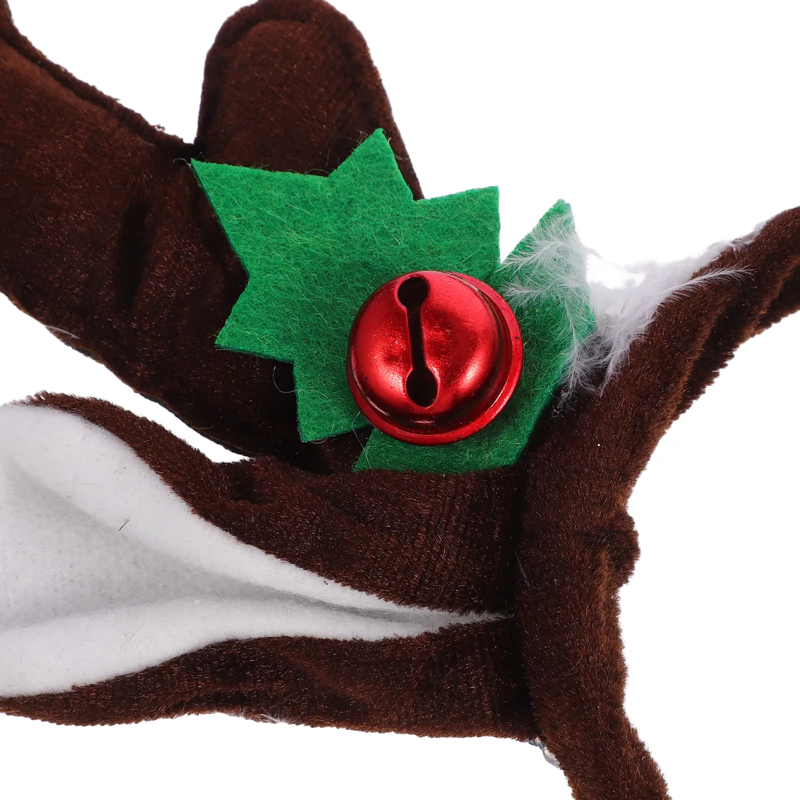 2Pcs Adorable Antler Hairband Xmas Headdress Decor Party Performance Prop Holiday Festival Hair Accessory Lightweight