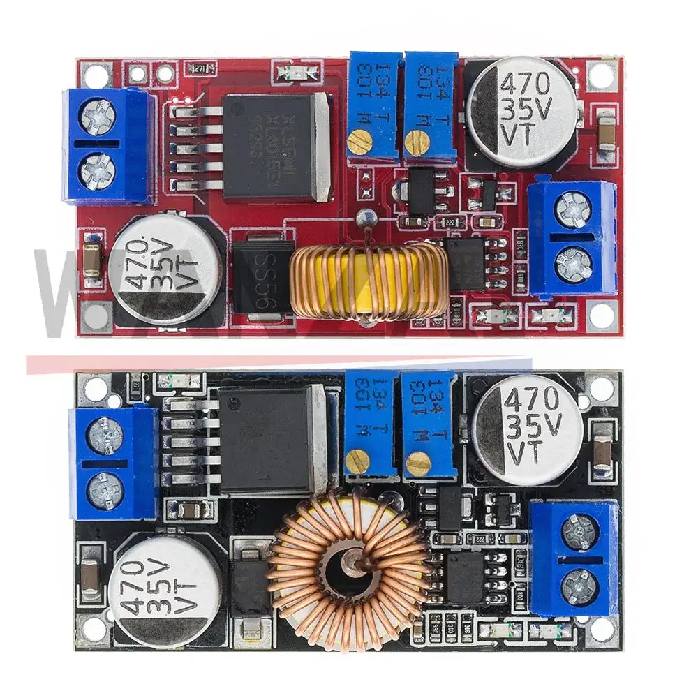 5A DC to DC CC CV Lithium Battery Step Down Charging Board Led Power Converter Lithium Charger Step Down Module XL4015 Display