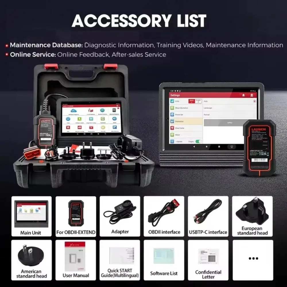 Launched X431 PRO V5.0 12v SDK ECU Programming Tool Vehicle Onboard Diagnostic Tool Code Reader Vehicle Tool