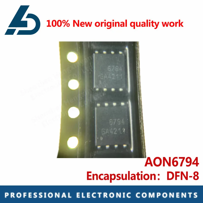 10-50pcs/lot AON6794 6794 DFN-8 30V  39A/85A N-Channel SRFET MOSFET