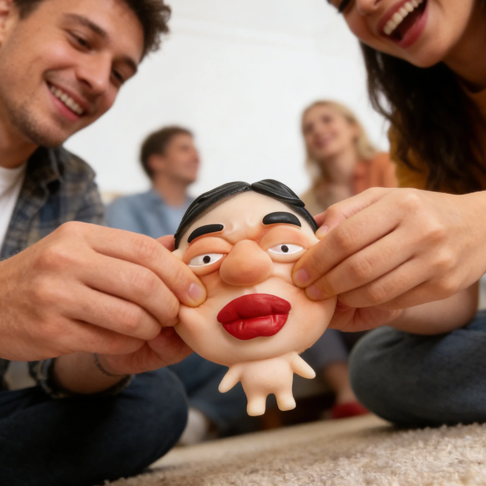 

Игрушка-антистресс для выдавливания прыщей с пигментом, сенсорная игрушка для взрослых, забавный подарок на день рождения, прикол, шуточный подарок