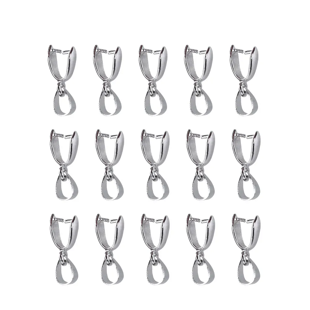 

Buckle Accessories Jewelry Making Bail Necklace Clasps Closures Pinch Clip Connector Beads for Bracelets