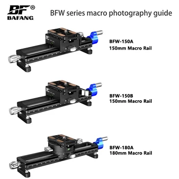 Macro macro pinion guide rail 360° SLR camera slide photography special quick mount plate slide rail Tripod accessories