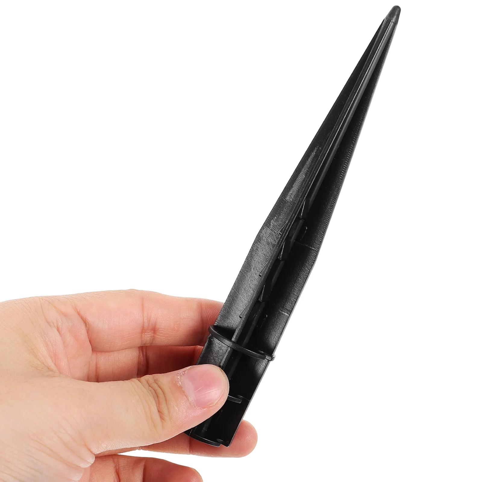 

2Pcs Plastic Ground Stakes Replacement Durable Solar Lamp Spikes for Outdoor Garden Path Light Stakes Landscape Lighting