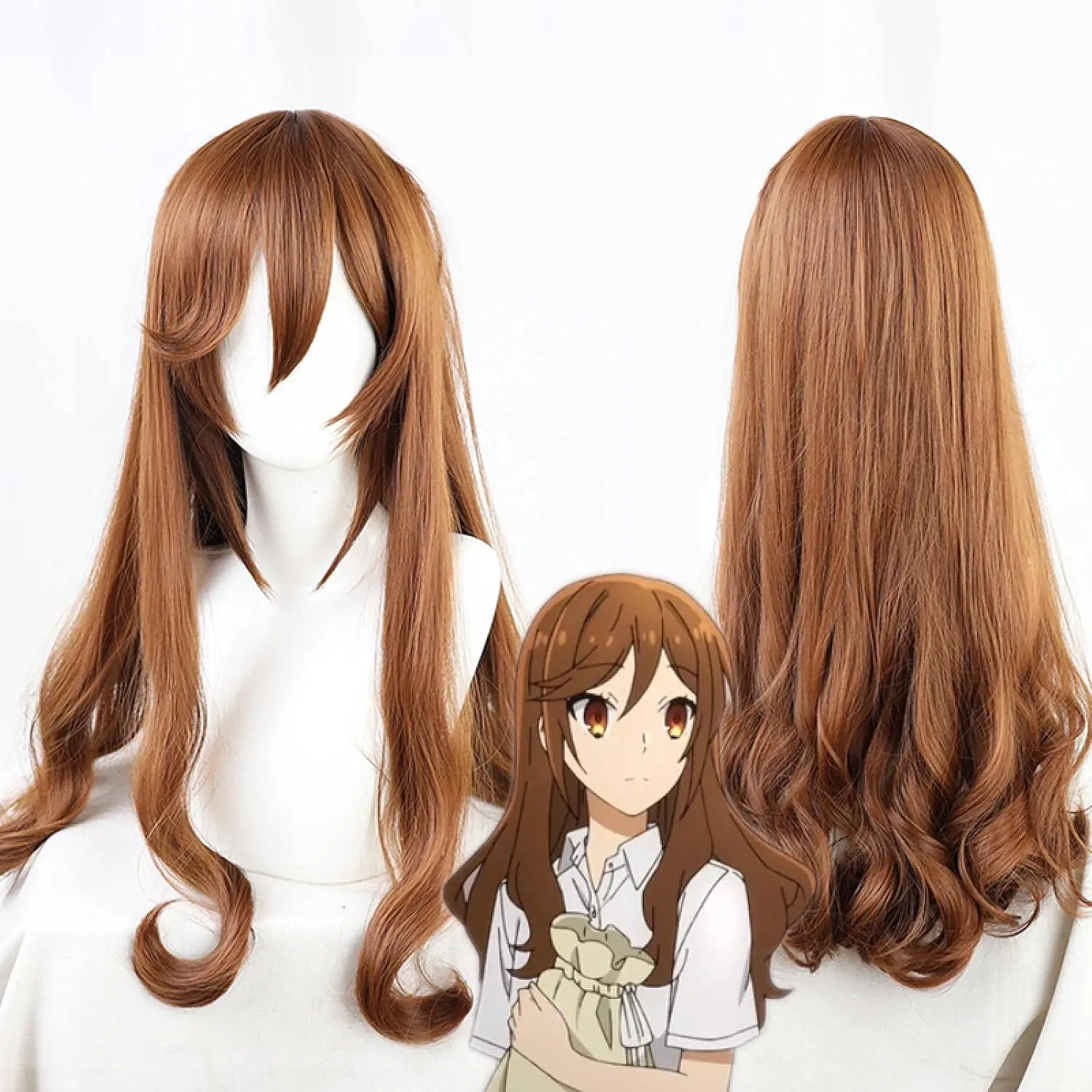Horimiya Hori Kyoko Cosplay Wig Anime Roleplay Party Costume Prop Synthetic Hair