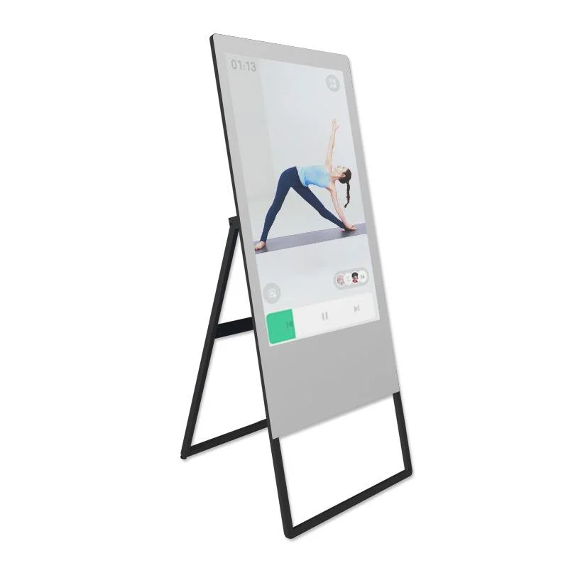 

32 Inch Intelligent Interactive For Home LCD Training And Health Tracking Touch Screen Smart Fitness Mirror
