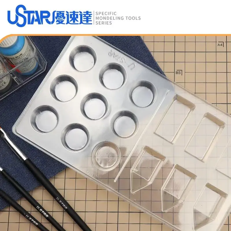 

Model coloring special tracing pen set (7 facial pens+color palette) UA-90251