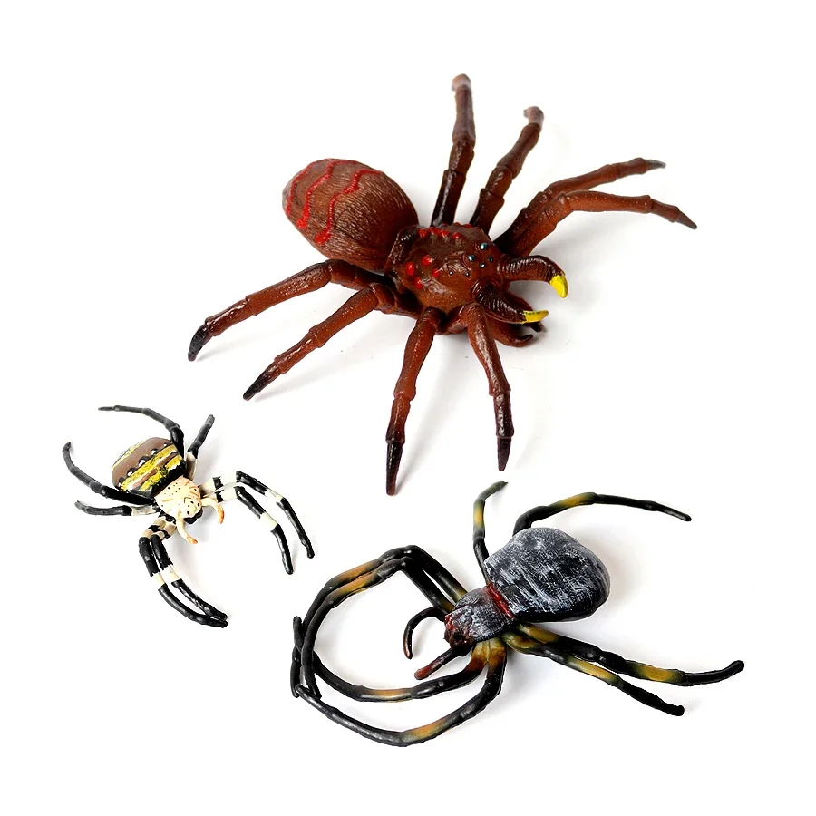 プラスチック昆虫フィギュアカブトムシ蜂クモモデルおもちゃ動物置物アクションフィギュアミニチュア動物子供のおもちゃキッズギフト