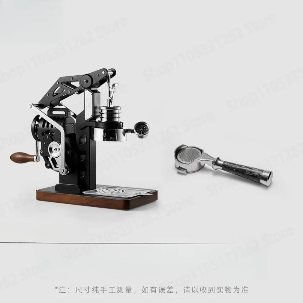 Manual Pressure Profiling Espresso Machine, M8 Hand Crank E61 Lever for Full Control 58mm, Compact Home Outdoor