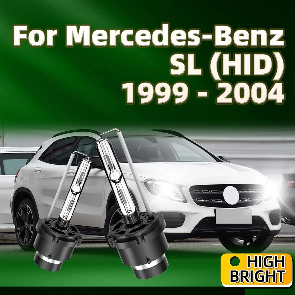 

2 шт. высококачественные Ксеноновые Лампы D2S 6000K 10000K для автомобильных фар 35 Вт для Mercedes-Benz SL 1999 2000 2001 2002 2003 2004