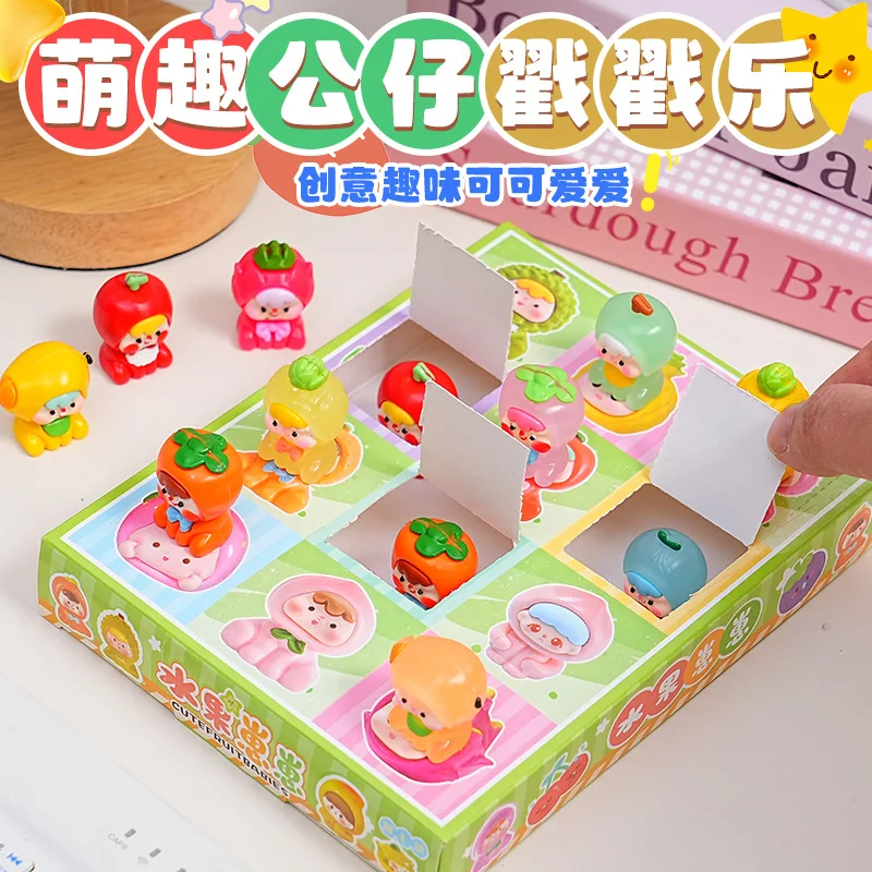 

Miniature Animals Food Fruit Blind Bag Mini Simulation Small Cartoon Model Children Toy Surprise Blind Box Gift Prize Draw Game