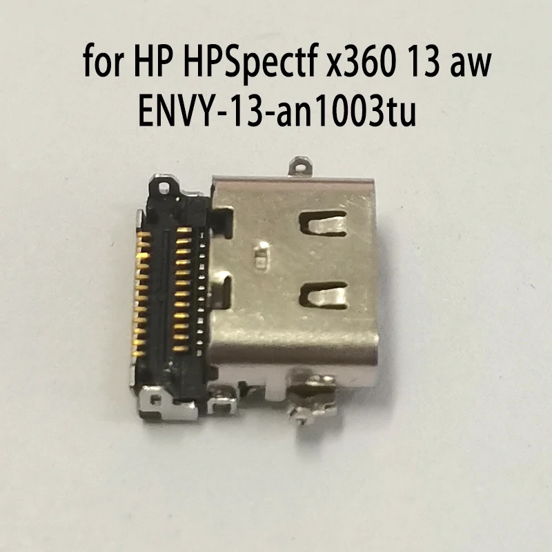 

1/5Pcs Type c Connect for HP HPSpectf x360 13 aw Convcr Charging Port Type-c Female Laptop For HP ENVY-13-an1003tu USB C Socket