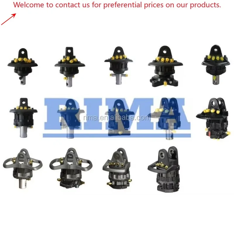 

Grapple Rotator, Hydraulic Rotator For Timber Grab, Forestry Machine 2 Years Warranty-GR-40F