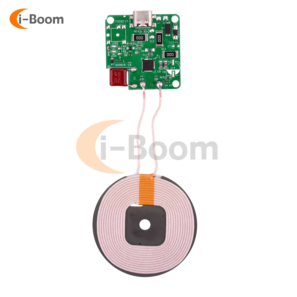 15W Wireless Charging Module DIY Wireless Charger Fast Charging for Smartphones Support Electromagnetic Induction Wireless Charg