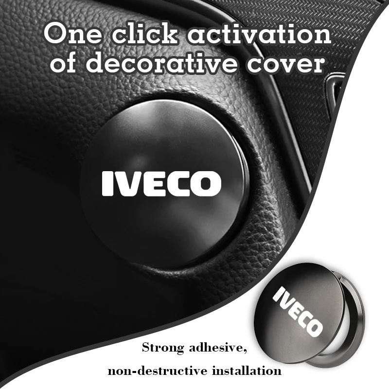 Accesorios universales para botón de arranque de coche con un solo clic, para IVECO Daily e-Daily 4x4 Eurocargo S-eWay T-Way Stralis ‌