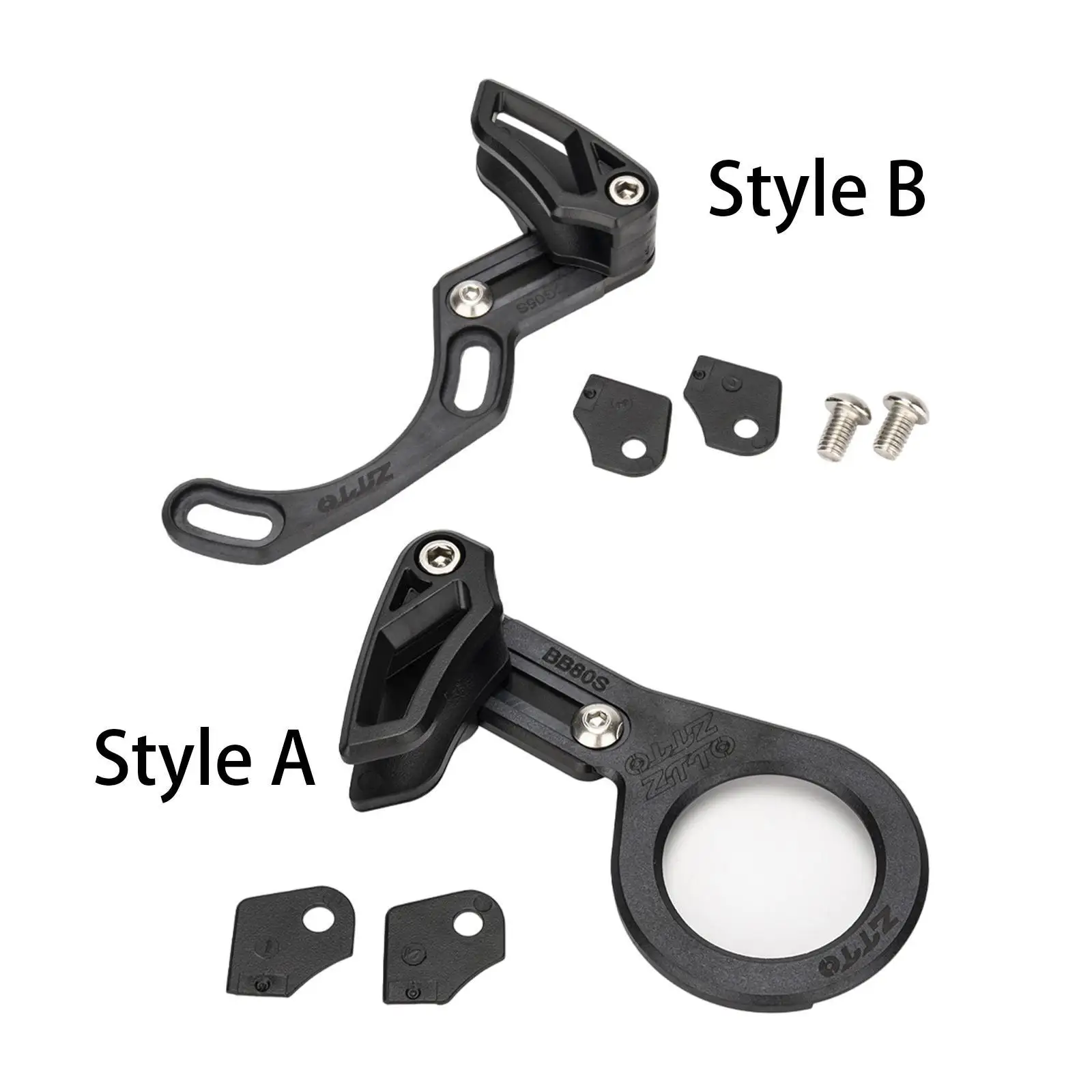 Road Bike Chain Guide Bottom Bracket Mount Single Disc Chain Guard Anti Chain Drop Bike Chain Stabilizer for Mountain Bikes