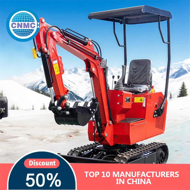 

Экскаваторы Простой в эксплуатации экскаватор 1 тонна Аксессуары для дома и сада Настроить экскаватор-экскаватор EPA EURO5 Гидравлическая система двигателя