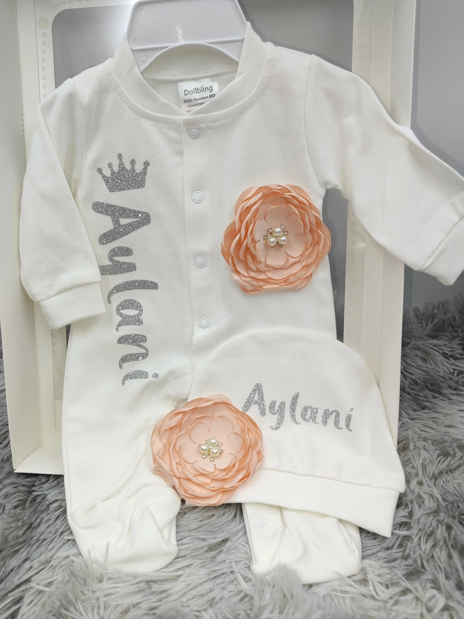 زهرة الباستيل الوردية من الشرق الأوسط اسم مخصص عطلة التخصيص الحصري سوبر جو حالمة مجموعة تألق