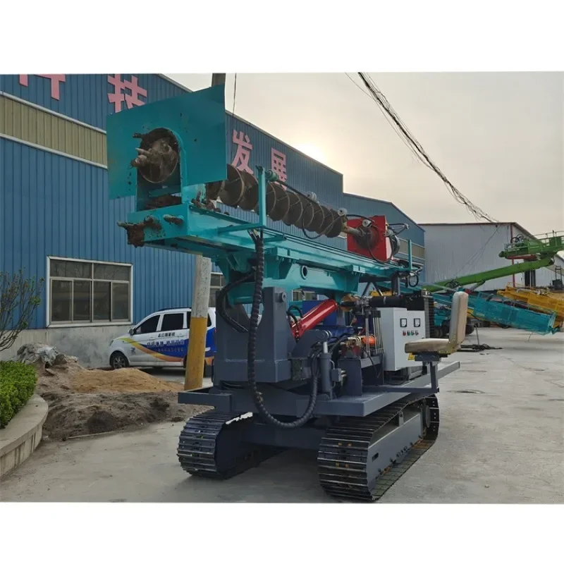 

High Quality Hydraulic Borehole Photovoltaic Solar Piling Rig Pile Driver for Solar Project Mine Drilling Rig