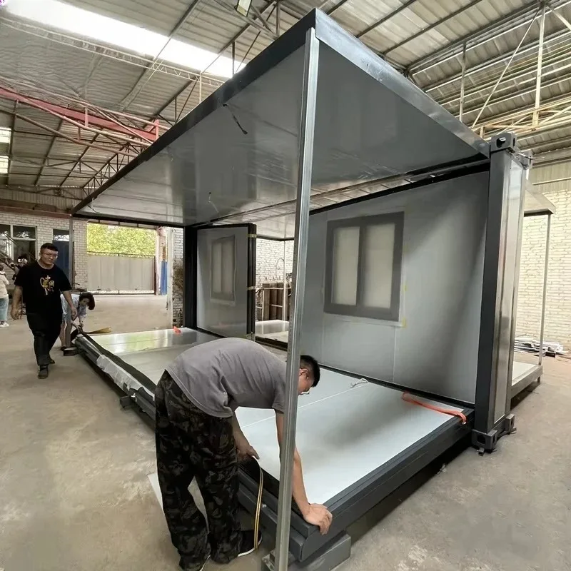 YG Customized 20/40FT Portable Waterproof Mobile Container House Prefab Mobile Home Made Of Sandwich Panel For Use As An Office