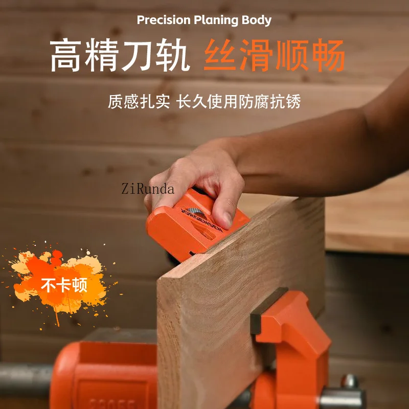 Pialla per smussatura per la lavorazione del legno manuale speciale strumento di spinta per rifilatura del legno di pony europeo