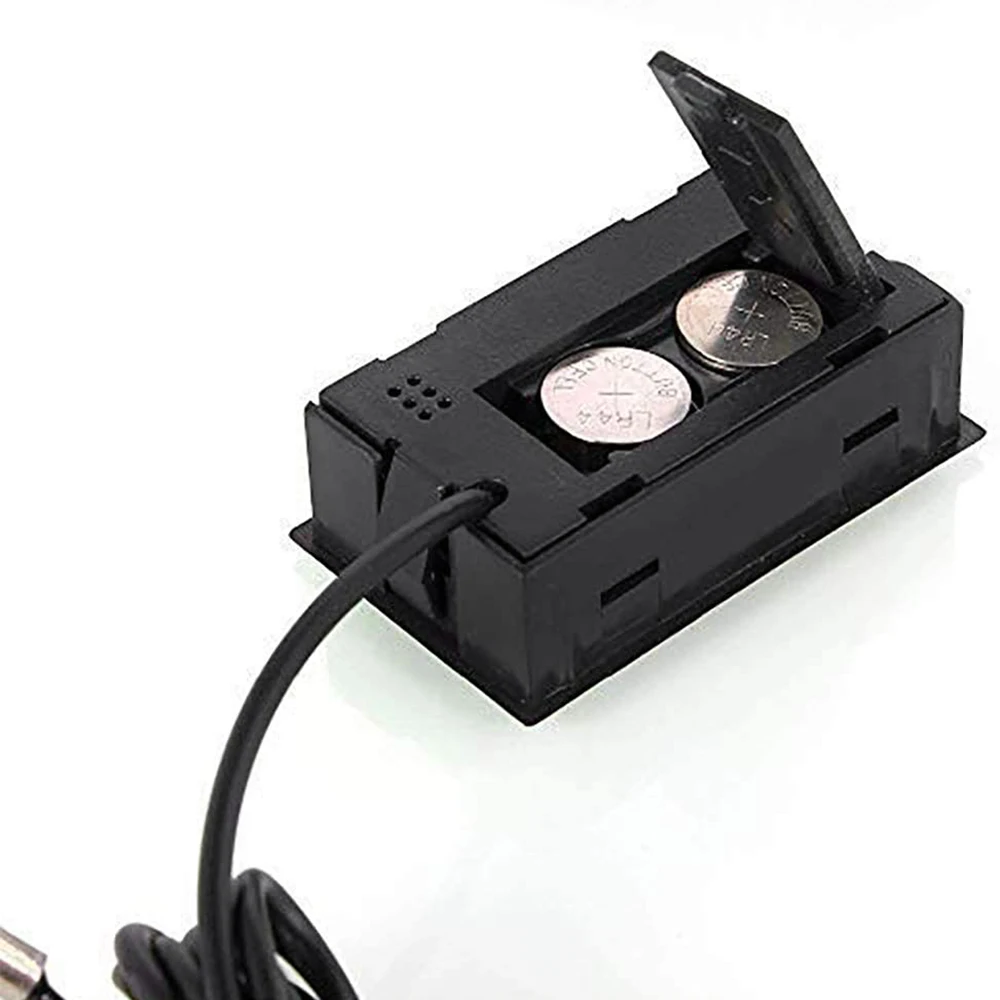 AY03-термометр для холодильника, цифровой ЖК-термометр с внешним зондом 2 м для холодильника с морозильной камерой, аквариума, 6 шт.