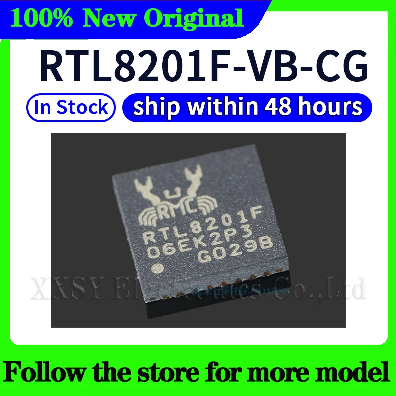RTL8201F-VB-CG RTL8201F Tersedia pengiriman 48 jam