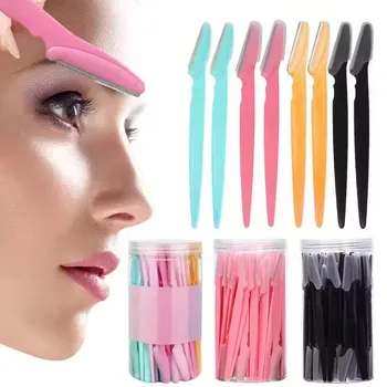 5/10/30/40pcsbrow Razor and Face Razor for Women And Men, Eyebrow Hair Trimmer And Shaver…
