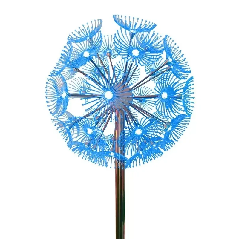 Dandelion theme outdoor landscape light creative garden model park square lighting waterproof Christmas lawn light