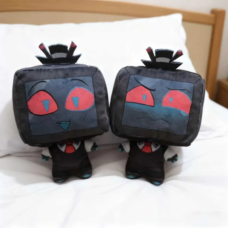 

10cm New Hazbin Hotel Vox Plushie Doll Keychain Cute Soft Stuffed Toy Bag Decor Anime Peripheral Collection Fans Festvial Gifts