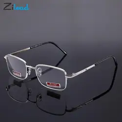 Zilead Reading Glasses Women Men Metal Business Presbyopic Eyeglasses Computer Magnifying Eyewear Diopter +1+1.5+2+2.5+3+3.5+4