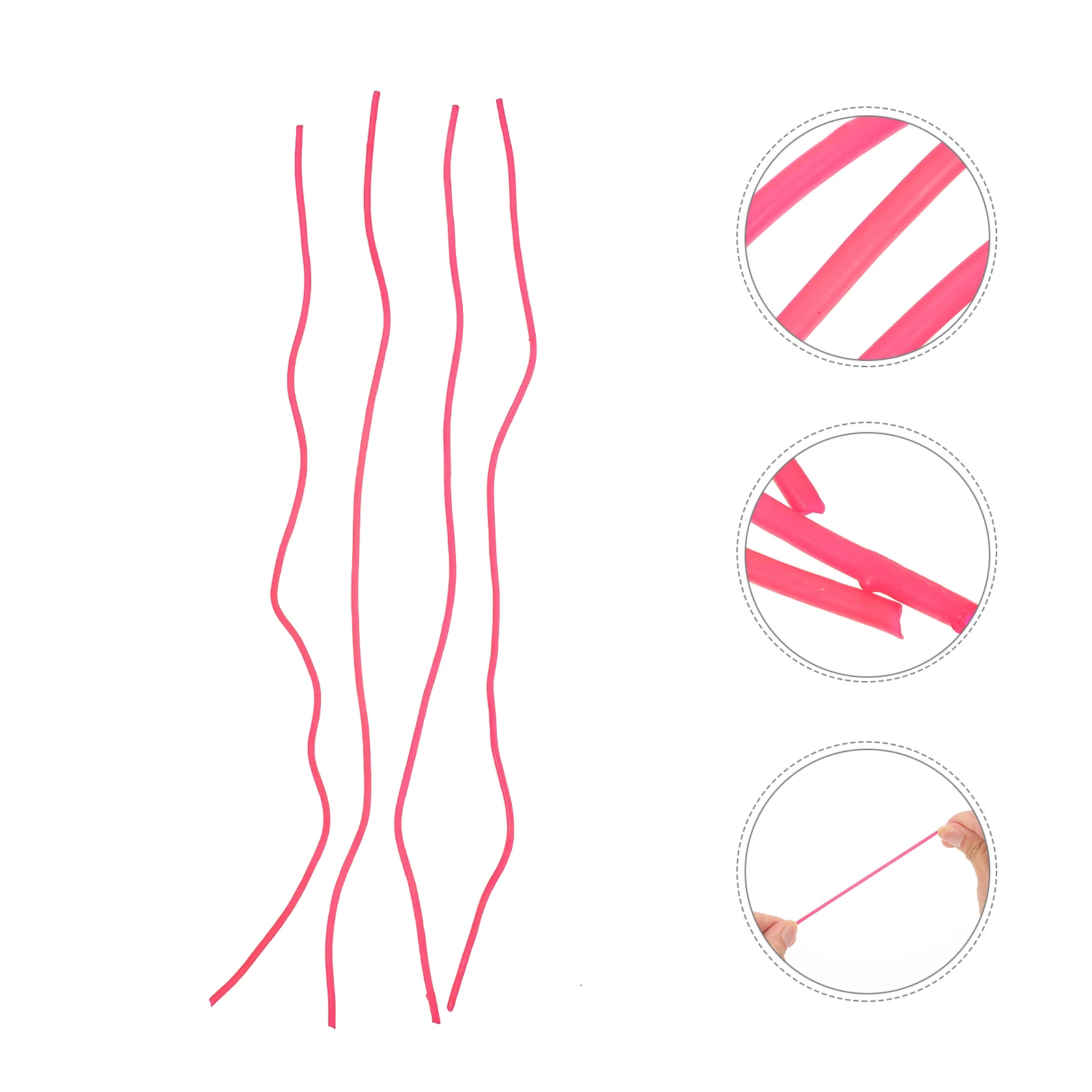 

4 pcs Yangqin Bamboo Rubber Covers High Elastic Anti-Oxidant Professional Accessories Tuning Protection Yangqin Tube