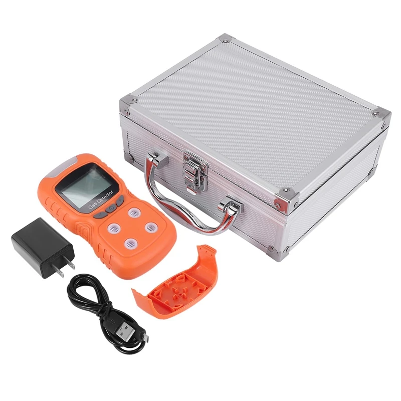 AA58 PLT840 4 in 1 Gas Detector CO H2S O2 Monitor Analyzer Leak Portable Gas Leak Detector