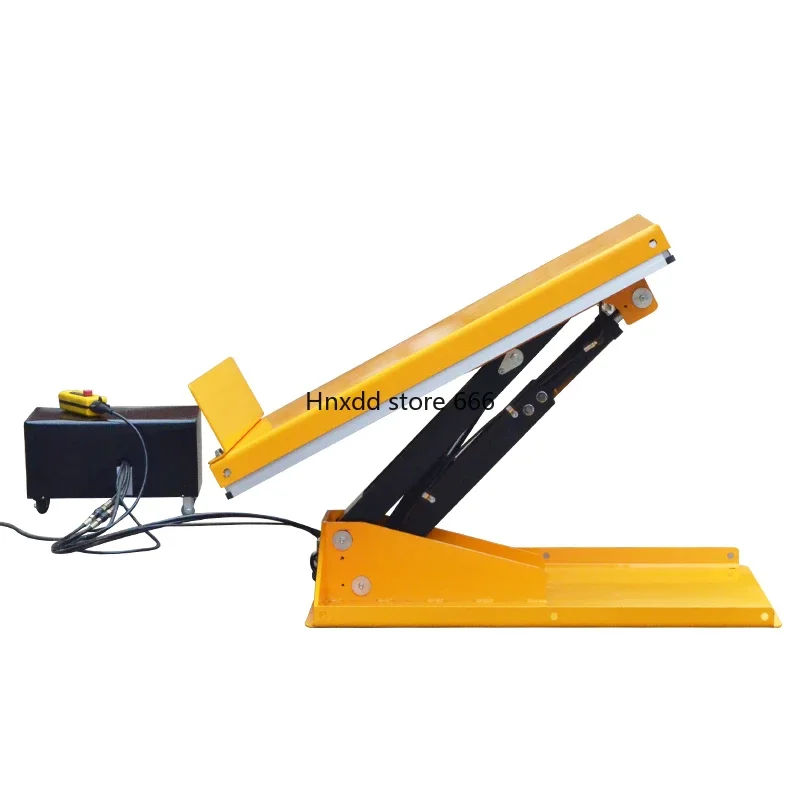 Inclined lifting platform fixed electro-hydraulic lift