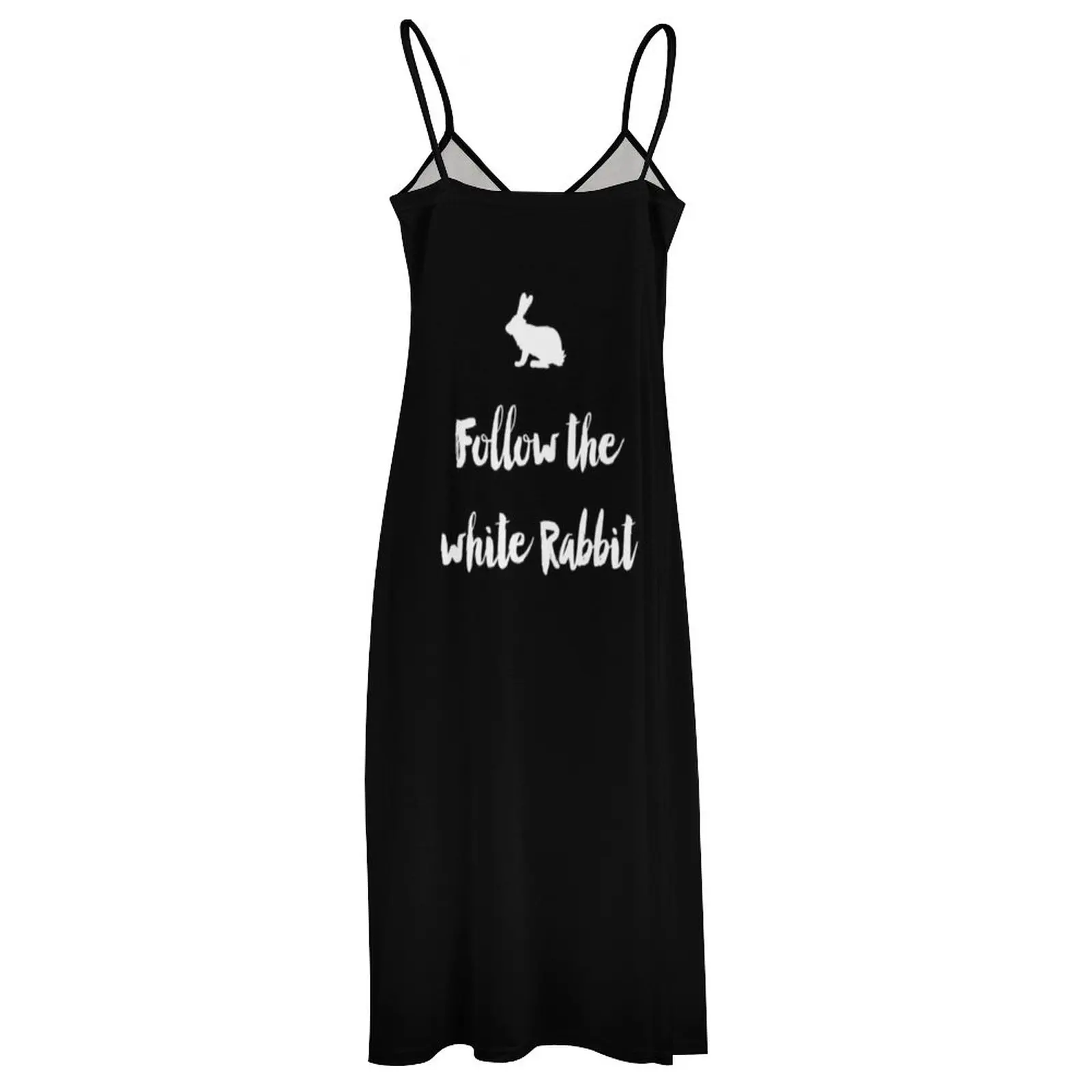 Follow the white rabbit Sleeveless Dress Dresses for wedding party summer dress daily clothes for woman