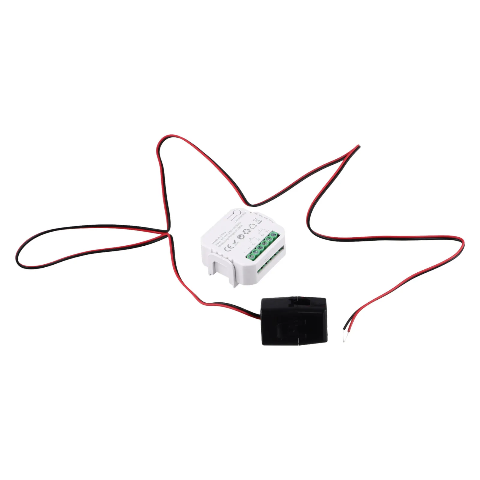 Current Transformer Clamp Energy Monitoring Meter For Energy Efficiency Tracking Hourly, Daily, Monthly Statistics