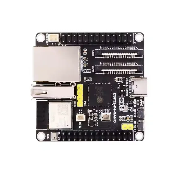 

ESP32-P4-NANO ESP32P4 Development Board with ESP32-P4 Chip RISC-V Dual-core Wi-Fi 6 BLE5 MIPI interface POE Camera