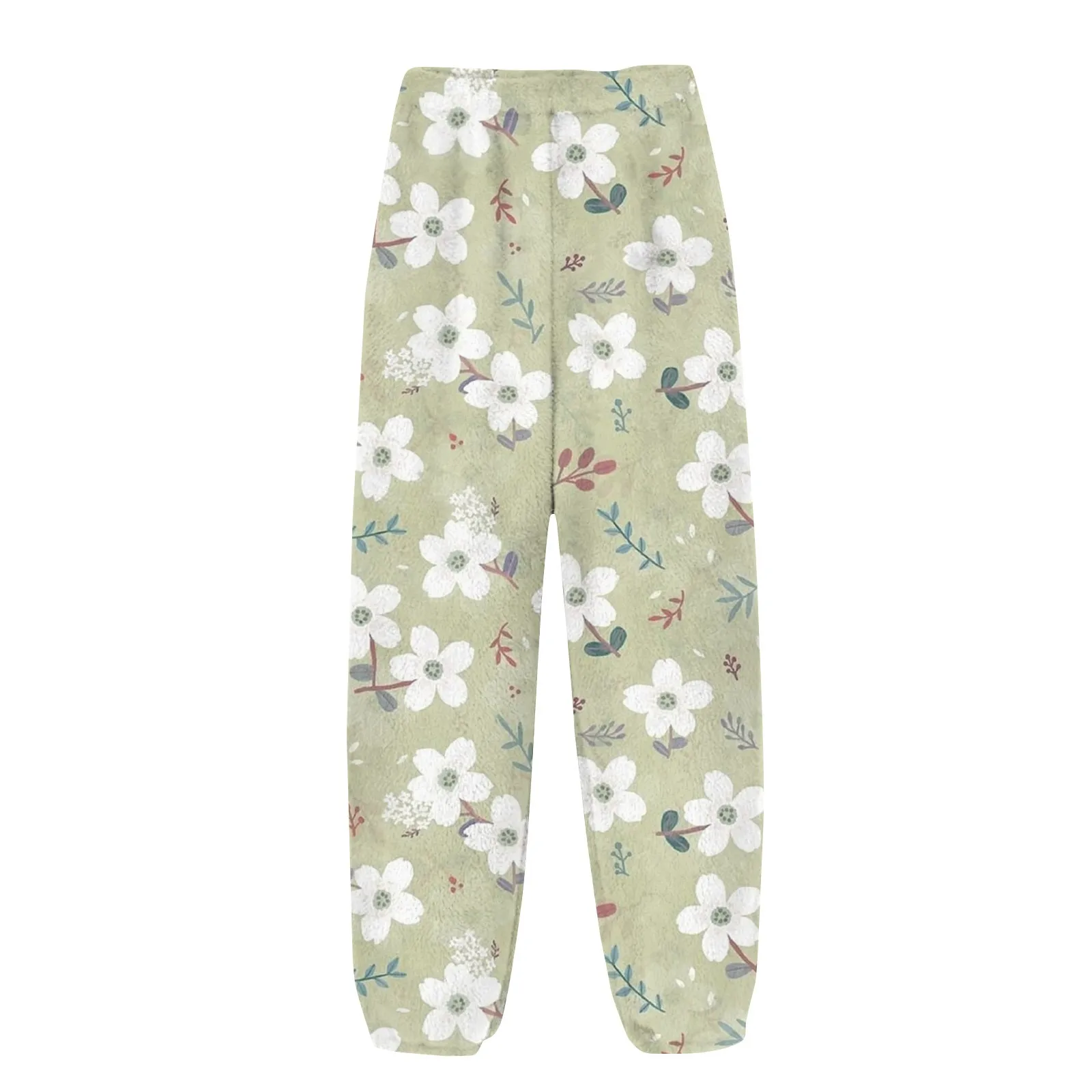 Zomer damesbroek bloemenprint lange wijde pijpen broek elastische taille harembroek casual broek harembroek dagelijks casual streetw