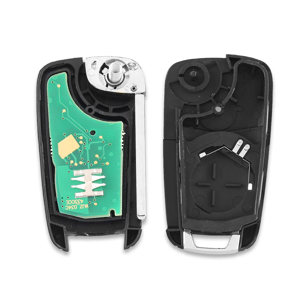 KEYYOU 2/3/4/5 Tasten Auto-Fernbedienungsschlüssel für Chevrolet Cruze Aveo Epica Lova Camaro Impala Trax Orlando 315/433 MHz ID46 Chipschlüssel – Detail 7