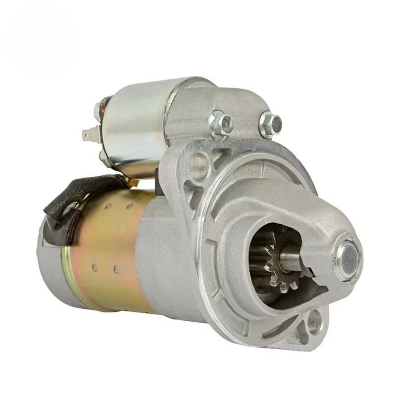 12V Engine Starting Motor 5864002200 K9004758 Electrical Spare Part Compatible with Yanma*r 4JH‑3 Isuz*u 3CD1‑D Engine