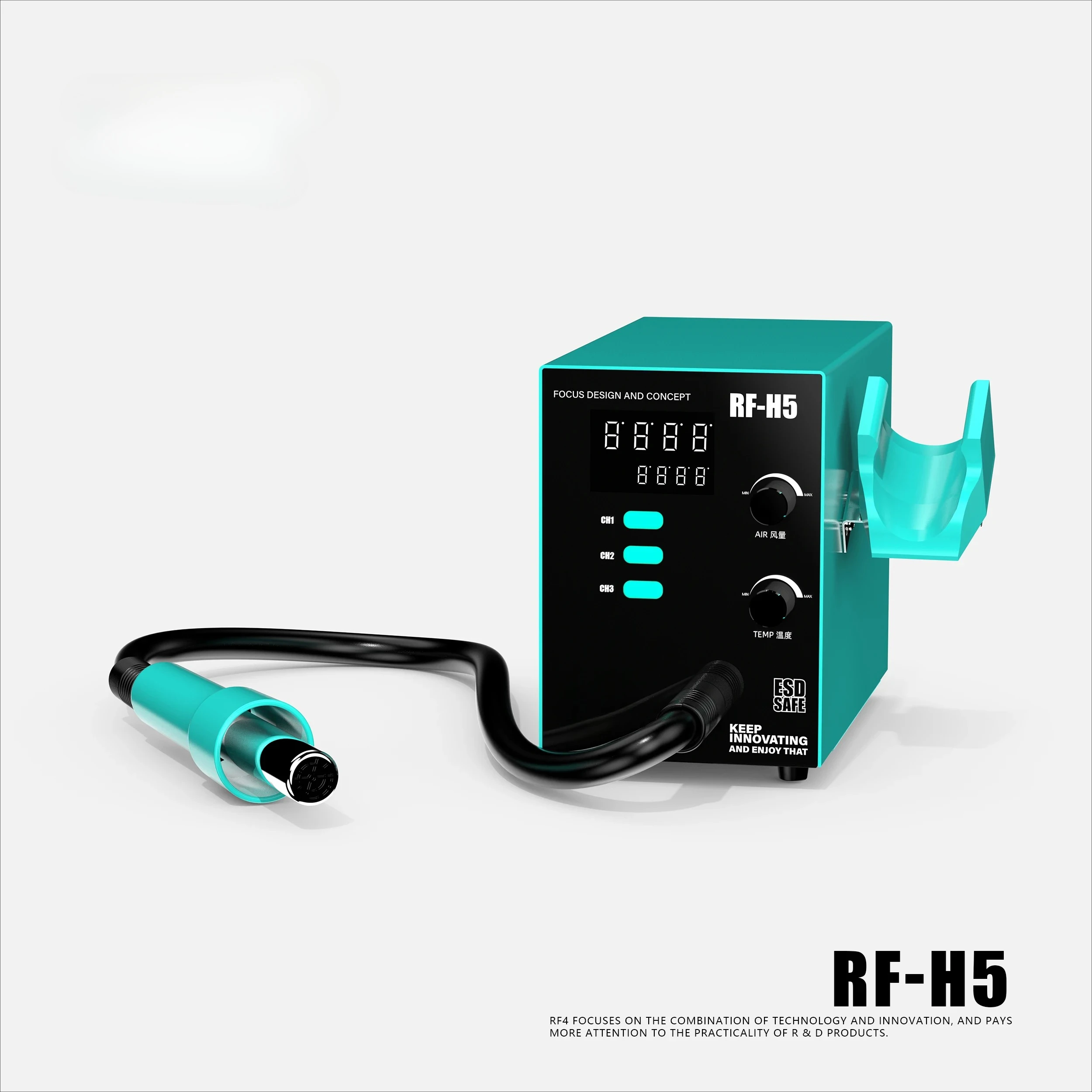Digital Display Heat Gun Welding Table 800W Rework BGA Welding Table 220V/110V Suitable For Mobile Phone Welding Repair