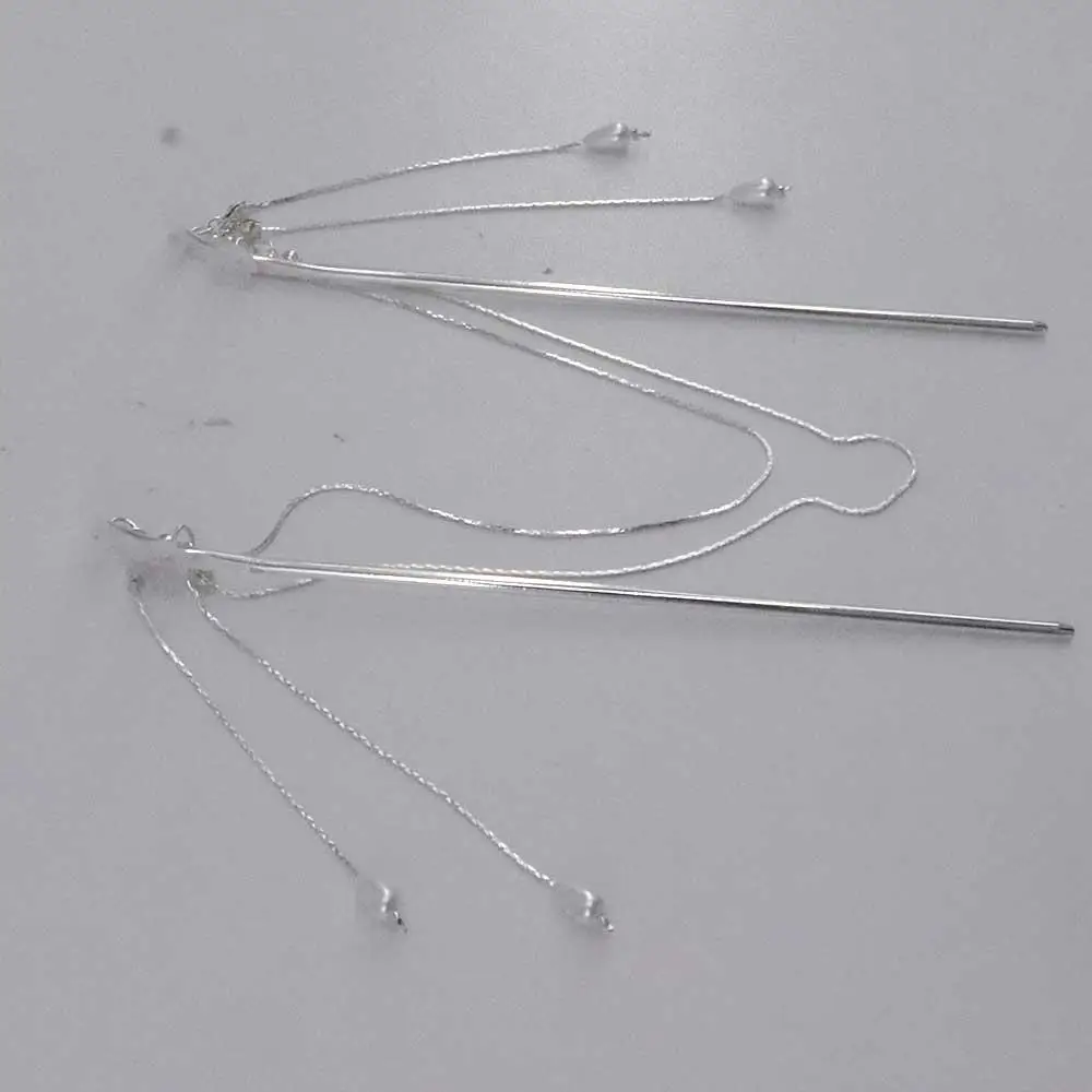 For Men Pearls Hair Clip Headwear Fan Hair Insert Hair Fork Hair Accessories Double Tassel Hair Stick Chinese Style Hairpins
