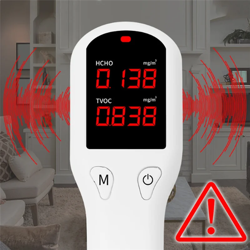 Air Quality Detector High-Precision Home Professional Measurement For Indoor Home Air Detector-Y47A