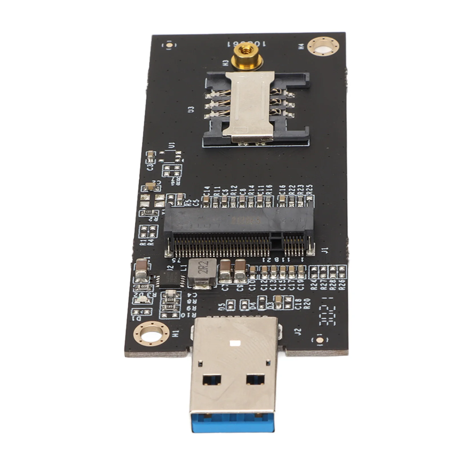 NGFF to USB 3.0 Adapter with SIM Card Slot Plug and Play Stability 3G 4G M.2 to USB Adapter Card for Windows for Linux