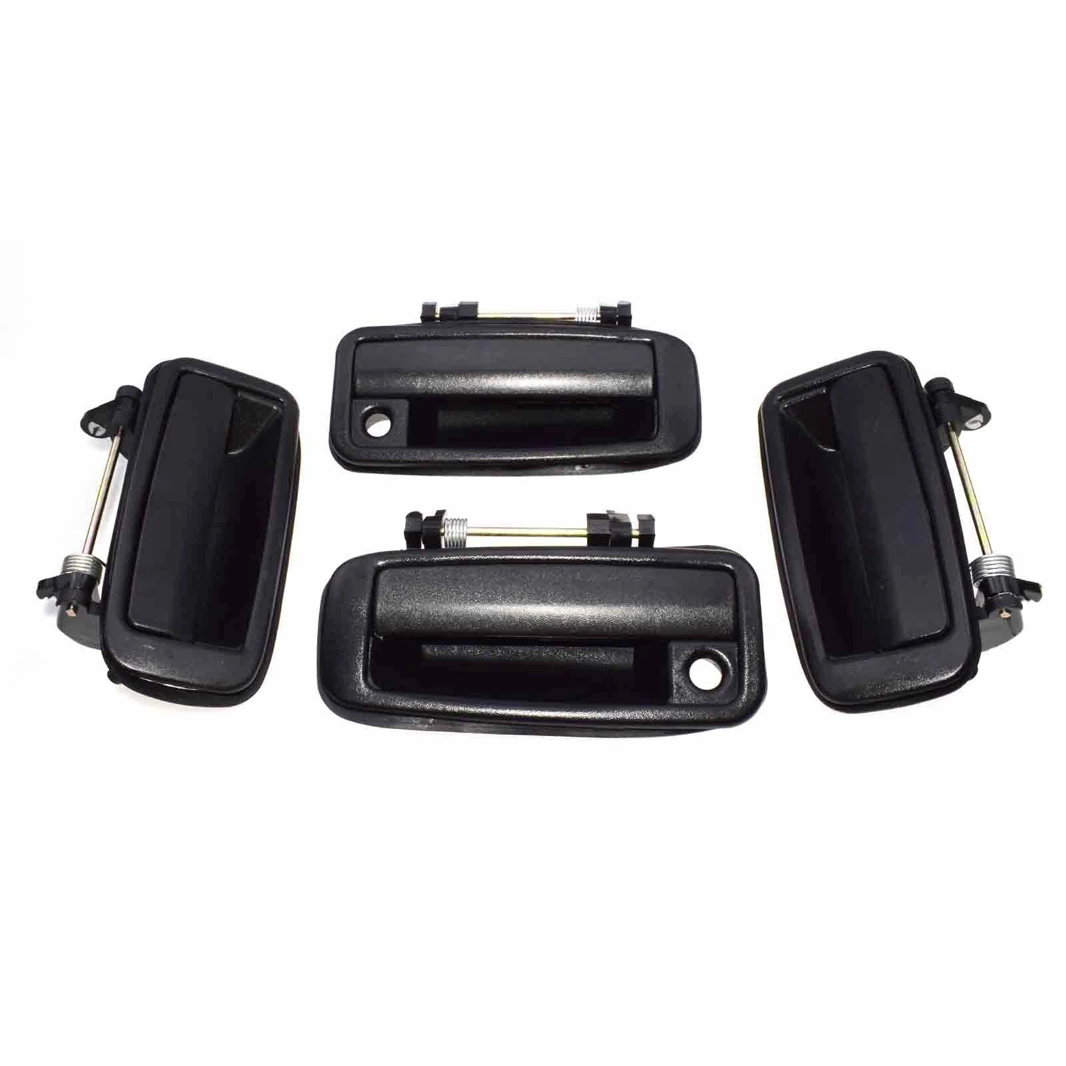 4 PCS(Front Rear Left Right)Outside Outer Exterior Door Handle For Toyota Corolla 1988-1992 69210-12110 69220-12110