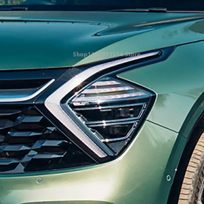 

Car Headlight Protective Film For Kia Sportage NQ5 2022-2023 Headlamp Tint Taillight Transparent Smoked Black TPU Car Sticker