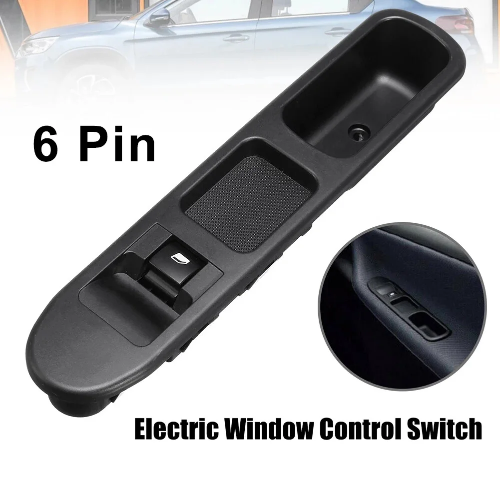 Passenger Side Car Electric Window Control Switch With 6 Pins For 207 Model 6490 HQ 6554 HJ Direct Replacement