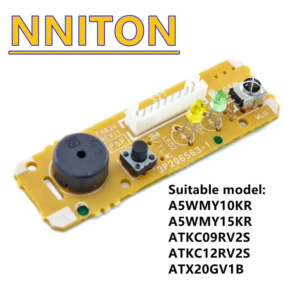 Air Conditioner Indoor Unit Signal Receiving Control Board Placa Receptora Ar Condicionado  3p206563-1 3P206563-1M