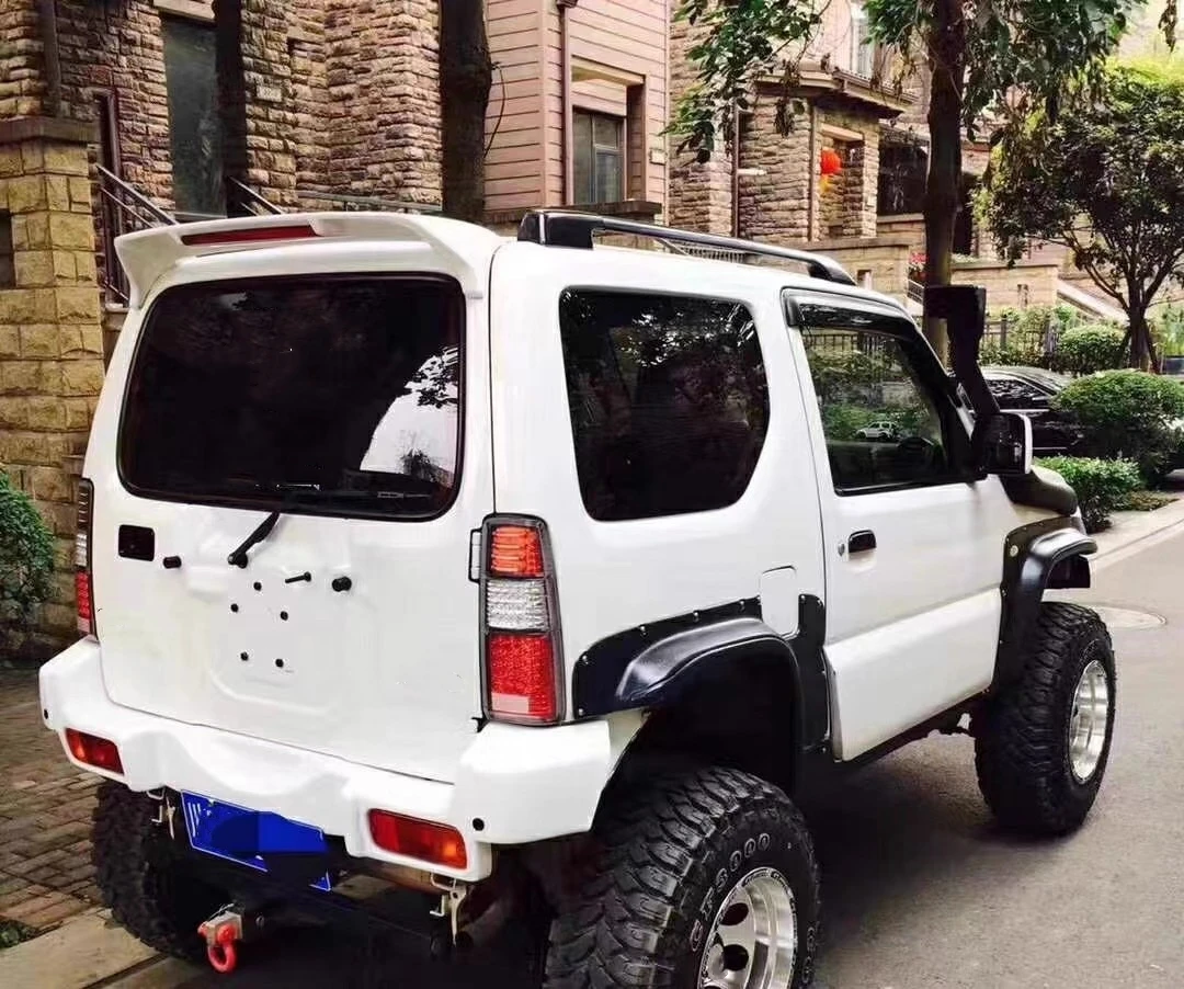 Wheel Eyebrow for Suzuki Jimny JB43 2007-2017 modified side skirt Fender Flares Arch Protector Mudguard Guard body kit view 4