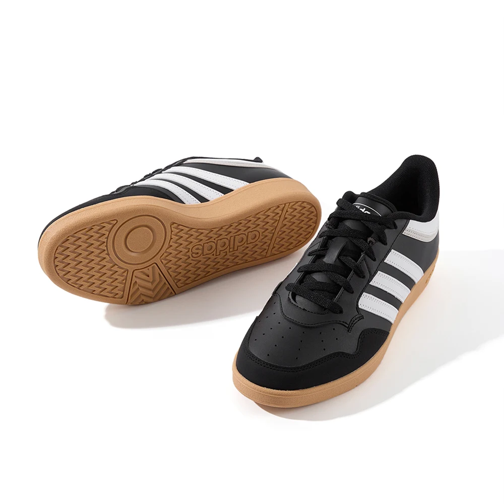 حذاء Adidas Hoops 4.0 كاجوال، أنيق ومتعدد الاستخدامات، مناسب للارتداء اليومي، المزيد من الأزياء - للأمام من العاديين